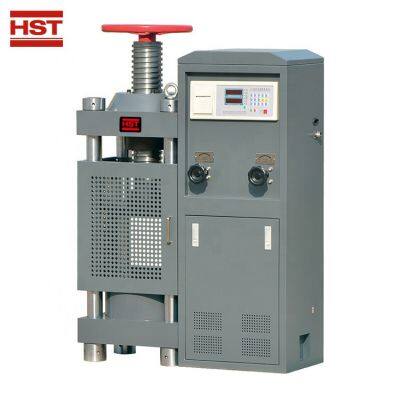 YES Digital Display Eletronic Concrete Brick Compression Testing Machine / Digital Compressive Strength Testing Machine photo-2