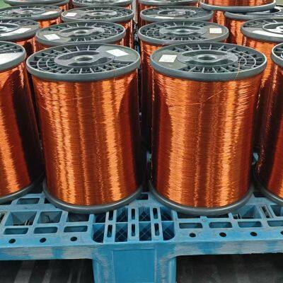 Solid Class 180 200 220C Enameled Round Aluminum Wire for Power Heating Industrial Auto Motor Winding