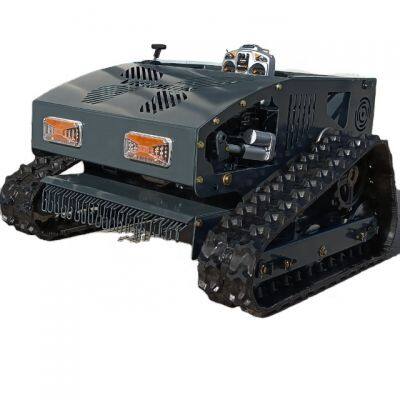 Industrial Petrol Low Power Consumption 550MM Cutting Width Cordless Single Cylinder Remote Controlled Slope Mower