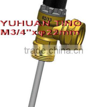 pressure Safety relief Valve 3/4''x22mm