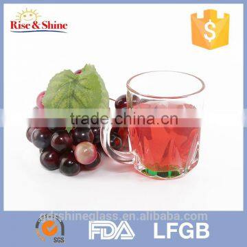 Guangdong factory Solid Color flat bottom wine glass juice machines