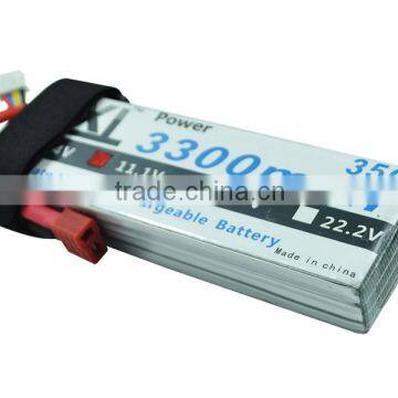 XXL 3S High rate lipo battery 3300mah 11.1V for rc car helicopter