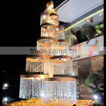High quality hanging atrium decoration shopping mall christmas decoration