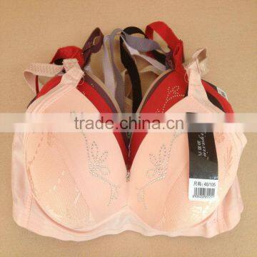 1.23USD 36-46 D Cup Top Good Quality Ladies Bra Brands Without Rim Inside(gdwx167)