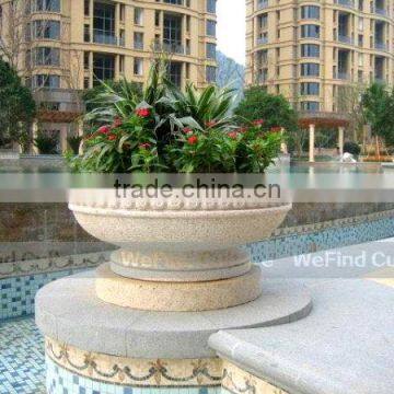 Big Outdoor Garden Stone Flower Pots photo-3