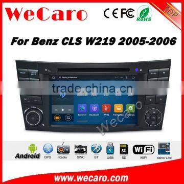 Wecaro WC-MB7501 android 5.1.1 gps navigation for mercedes for Benz CLS W219 CLS350 CLS500 CLS550 CLS55 CLS66 AMG radio dvd