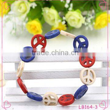 2015 trends teenage fashion jewelry resin bracelet multicolor rounded bracelet