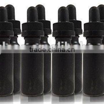 15ml Black Glass UV Resistant Dropper Bottles