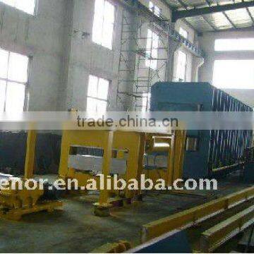 Automatic conveyor belt curing press