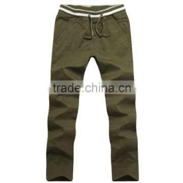 100% Cotton chino men tactical pants