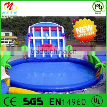 2014 funny inflatable water amusement park inflatable fun parks for sale