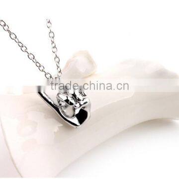 AKA Pinkie up Necklace Hip Hop Hand Pendant Necklace Choker Jewelry Palm Necklace Quality Choice photo-2