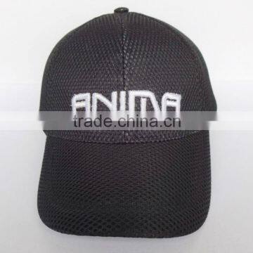 Outdoor Moisture Wicking Polyester Sports Hat, Dry Fit Mesh Fishing Hat