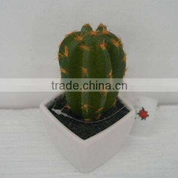 High nature indoor mini artificial cactus plant