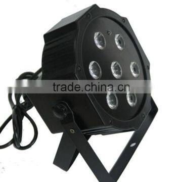 90v-240v dmx512 8ch rgbw led par64, 7x10w led par64 for show