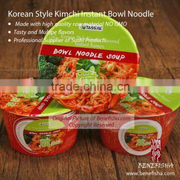 Kimchi Flavored Instant Ramen Noodle 90g in Cup