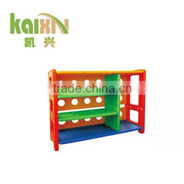 2015 School Furniture Children Plastic Toy Storage Shelf