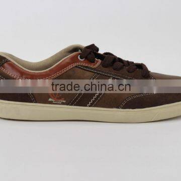 Men's customized pu suede culcanized shoes