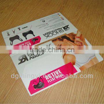 Customized Lingerie Header Card Printing