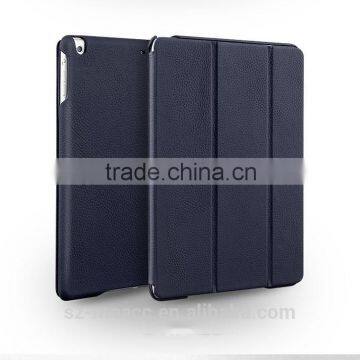 High Quality Genuine leather waterproof case for iPad air 2