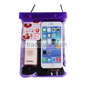 Hot new products waterproof cell phone cases,mobile phone PVC waterproof bag for promotional gift