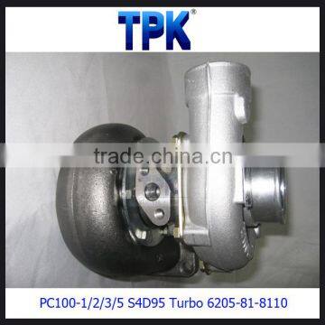 PC100-5 PC120-5 PC130-5, 4D95,4D95L,4D95S,S4D95,S4D95L Engine Parts TURBOCHARGER 6205-81-8110 photo-3