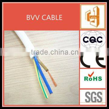 BVV 3*1.5mm Electrical Cable With PVC Sheathed