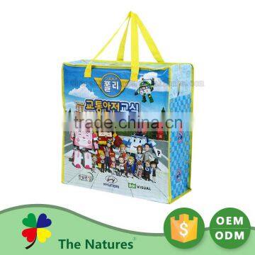 On Sale Make To Order Tote Silver Ziplock Colorful Zipper Bag photo-4