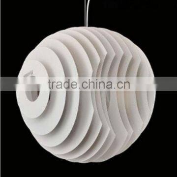 UL CE 40W pendant lamp chrome metal lights simple light