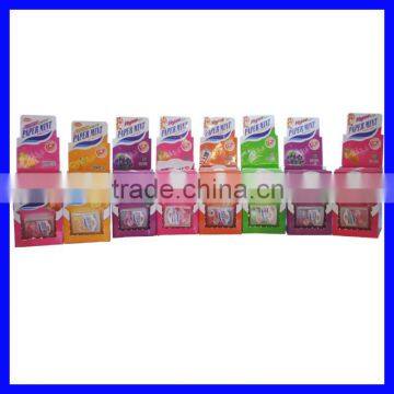 mouth freshener paper candy food