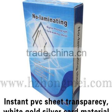 Alibaba China hot sale white hard inkjet pvc thin plastic sheet