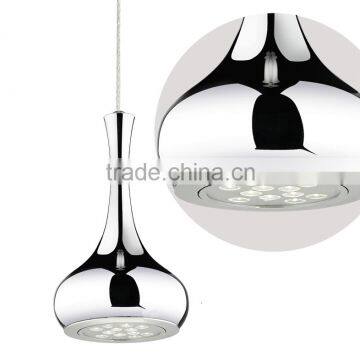 2016 New 9W 12W Plated Silver LED Pendant Light Color Vase Dining Room Creative LED Droplights photo-4