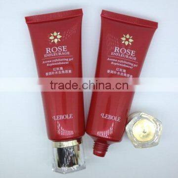 Exquisite Red Tube for Natural Sunscreen Cream Packaging With Five Starts Cap photo-2