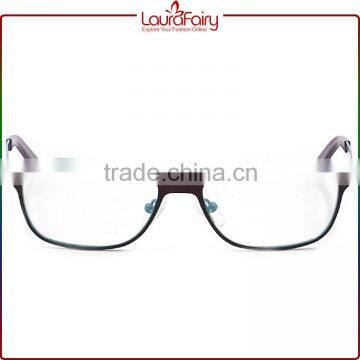 Laura Fairy Quality Stylish Mutil Color Metal Eyeglasses Optical Frames With Spring Temple photo-2