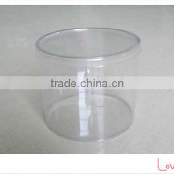 Round PVC plastic box