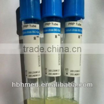 Patent PRP tube in China