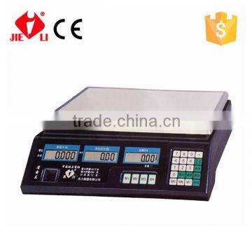 6kg calibre meat weighing scale Jieli brand scale weight machine