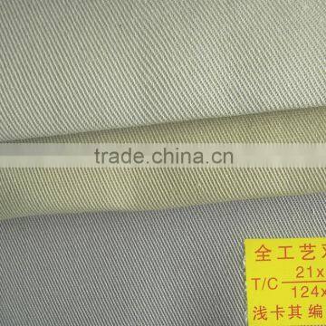 Polyester Cotton Cotton Khaki Twill Overalls Cloth System Canvas 108*58 photo-5