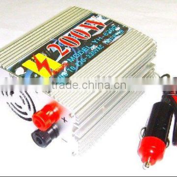 DC to AC 200W car power inverter