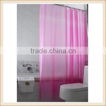 Wholesale China manufacturer printed clear peva shower curtain