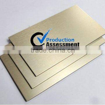 insulated aluminum composite panel for decoration