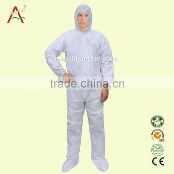 Blue or Black Disposable PP Overall