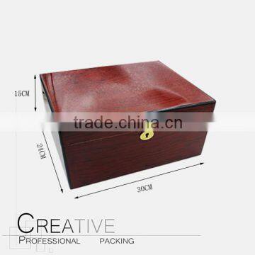 2016 New design Cherry Wooden luxury holds 100-150 Cigar humidor