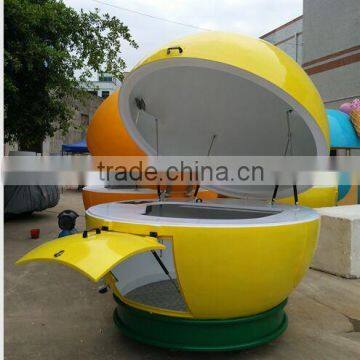 2015 Hot Sales Best Quality Fiber Glass Food Kiosk Steamed Corn Food Kiosk Fruit Food Kiosk for Sale photo-5
