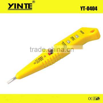 China original manufactuer Lifetime warranty Free sample New ABS Large LCD Display Electronic and led Digital voltage tester pen