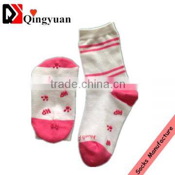 fancy style women's sport children non-skid socks