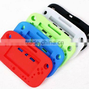 Fast procution Any color soft silicon case for Wii U Game Pad Controller