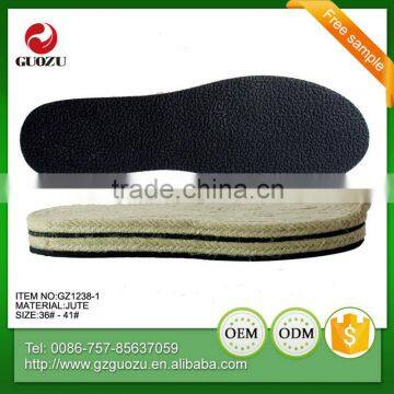 shoes factory espadrilles jute espadrille shoe sole                        
                                                Quality Choice