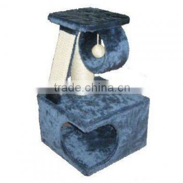 Cat Tree Heart Shape House Cat Scratcher Toy