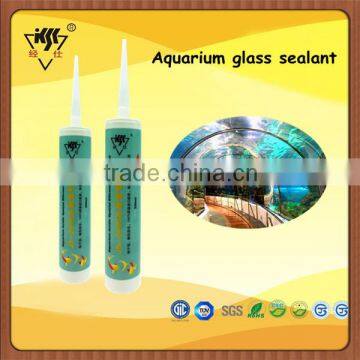 Clear Quick Dry Anti Fungal Underwater Aquarium Structural Acid Silicone Sealant